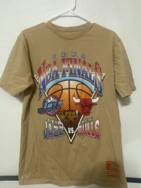 Mitchell & Ness Chicago Bulls Utah Jazz 1998 NBA Finals Tee L